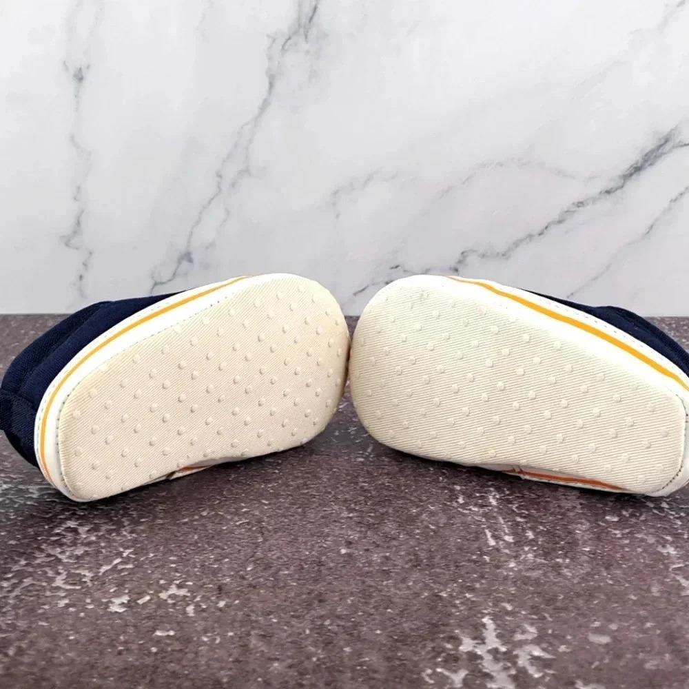 Carter's Child of Mine 0-3 Month Shoes - Navy Blue - Picture 6 of 7